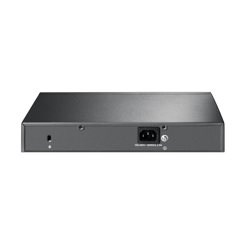 TL-SG2210MP JetStream 10-Port Gigabit Smart Switch with 8-Port PoE+ 150 W PoE Budget: 8× 802.3at/af-compliant PoE+ ports with a total power supply of 150 W*. Full Gigabit Ports: 8× gigabit PoE+ ports and 2× gigabit SFP Slots provide high-speed connections. Integrated into Omada SDN: Zero-Touch Provisioning (ZTP)**, Centralized Cloud Management, and Intelligent Monitoring. Centralized Management: Cloud access and Omada app for ultra convenience and easy management. Robust Security Strategies: IP-MAC-Port Binding, ACL, Port Security, DoS Defend, Storm Control, DHCP Snooping, 802.1X, Radius Authentication, and more. Optimize Voice and Video Applications: L2/L3/L4 QoS and IGMP snooping.